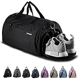 Fitgriff® Sporttasche & Reisetasche für Damen und Herren - mit Schuhfach & Nassfach - Tasche für...