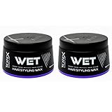 Totex WET Haarwachs I Wet Hair Styling Wax I Wassermelonen Duftendes Haarwachs I glänzenden und...