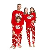 Schlafanzug Weihnachten Familie Herren Damen Kinder Jungen Mädchen Weihnachtspyjama Hausanzug...