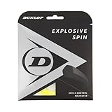 Dunlop Sports Dunlop Unisex – Erwachsene Explosive Tennissaiten, Yellow, One Size