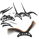 SOTECH Gartenliege Bausatz Untergestell Lounger 680 mm breit (ohne Holzlatten) Sonnenliege massiver...