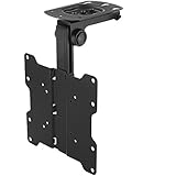 deleyCON Universal TV & Monitor Deckenhalterung 17'-37' Zoll (43cm - 94cm) - Bis 20Kg & VESA...