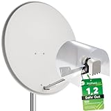 [ Test SEHR GUT, Note 1.2 *] GSS LNB Wetterschutzkappe für 2 LNBs, LMB Wetterschutz Haube...