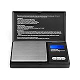 200g/0, 01g Taschenwaage - Ascher digitale Taschenwaage, 200 x 0, 01 g, Taschenwaage Feinwaage...