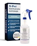 S-Pro - RostGo pH- neutraler Rostentferner 750ml - Effizientes Spray gegen Rostflecken auf porösen...
