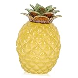 CIYODO Ananas Tee Reise Teedose Für Losen Tee Aufbewahrung Für Losen Tee Aus Keramik Tee...