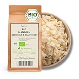 Kamelur Bio Mandeln gehobelt und blanchiert (500g), hochwertige BIO Mandeln zum backen aus...