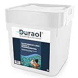 Duraol® 5kg Chlor Multitabs 6 in 1 200g Chlortabletten für Pool mit 2 Phasen-Desinfektion...