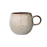 Bloomingville Sandrine Tasse grau 500ml Keramik Kaffetasse Kaffeepot Teetasse groß dänisches...