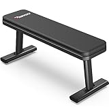 PASYOU PW100 Hantelbank Flachbank, Extreme Belastbarkeit 660 KG, Trainingsbank Fitness Bank für...