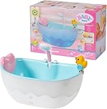 BABY born Badewanne für Puppen mit Farbwechsel, Dusch-und Soundfunktion, funktioniert auch mit...
