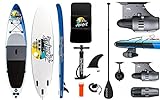 AQUALUST 12'0' SUP Board Stand Up Paddle Surf-Board BlueDrive S Power Fin Motor mit Akku