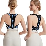 Rücken Geradehalter,Verstellbarer Rückenstützgürtel für Haltungskorrektur Rücken Damen...