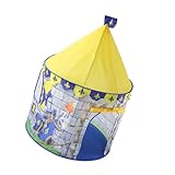 WEKAMOS Spielzelt Design Wasserdichtes Schloss Zelt für Drinnen Draußen mit Einfacher Montage und...