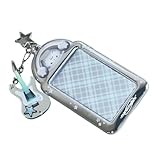 Fotokartenhülle Mit Kette 7 6 Cm Fotokarten Schutzhüllen PVC Hülle Für Schlüsselanhänger...