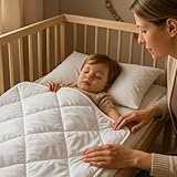 SOHYGGE - Baby Bettdecke und Kissen Set 75x120 + 35x45 cm - Kinderdecke & Kinderbettdecke -...