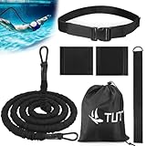 TUT Schwimmgürtel, 4-10M Schwimmgurt für Pool, Einstellbare Schwimmtrainer für...