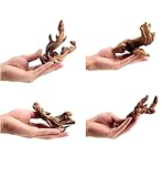 YZHZOM 4-teilig. kleinen natürlichen Treibholz für Aquarien, 7,6-15 cm, sorgfältig ausgewähltes...