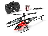 Carson 500507199 Starter Tyrann 230 IR 2CH 100% RTF rot - Helikopter, Hubschrauber, für Einsteiger,...