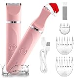 Bikini-Trimmer für Frauen, Körperhaarschneider, elektrischer Damenrasierer für Frauen, Bikini,...