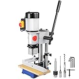 VEVOR Tischstemmmaschine, 1/2 PS, 1400 U/min, Tischbohrmaschine, 6-12mm, Hohlstemmmaschine, 13 mm...