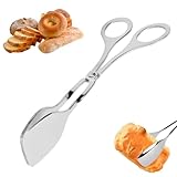 Mit Scherengriff Gebäckzange,Flachem Clip Zange KüChe,LäNge 18cm,Breite 7,5cm,Passend FüR...