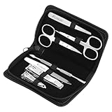 Ruxbury 7-TLG maniküre Set pediküre Set Rostfreier Stahl nagelschere Set für Frauen und Männer...