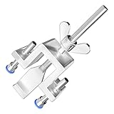 Komportabel Tragbares Türschloss, Breite Kompatibilität Diebstahlsicher Sicherheitskeil Für Mehr...