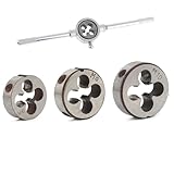 Schneideisen, Aussengewindeschneider, Gewindeschneideise, Geeignet zum Erstellen von Außengewinden...