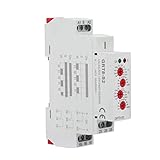 GRT8 - S2 Mini Zyklusrelais, AC/DC 12-240V, ON/Off Wiederholungszyklus – Programmierbare...