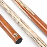 Kmise Billardqueue, 57 Zoll Billardqueue mit 9,5 mm Profi-Kopf, handgefertigt aus Maraschino,...