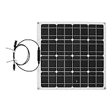 Gaeirt Biegbare Solarzelle, wasserdicht, hohe Umwandlung, 50 W, 18 V, Flexibles Solarpanel,...