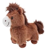 Gatuida Kuscheltier Pferd – entzückende kleine Plüschpuppe in Pferde-Simulation –...