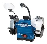 Scheppach Profi Doppelschleifer BG200AL mit Induktionsmotor und Arbeitslampe | 230V 550W - Ø200 mm...