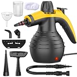 ÖRrnvte Dampfreiniger Handdampfreiniger, 1050 W Schnellaufheizung, Mit 9 Zubehörteilen, 100%...