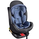 XOMAX XZ-16 Kindersitz drehbar 360° mit ISOFIX und Liegefunktion I mitwachsend I 0-36 kg, 0-12...