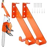 Kettensägenhalter, Wandhalterung, Edelstahl, Kettensägen-Garage, Organizer, robustes für...