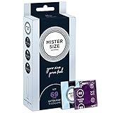 MISTER SIZE Kondome gefühlsecht hauchzart 69mm im 10er Pack/extra dünn & extra feint/Kondom aus...