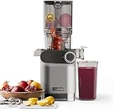 Anybear Entsafter, 200W Slow Juicer Kaltentsafter mit 110 mm großem Einfüllschacht für ganze...