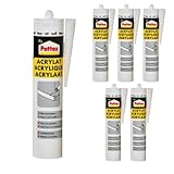 Acryl Dichtstoff Weiß 310ml – für Fugen & Wandanschlüsse an Fenstern, Türen, Treppen – Innen...