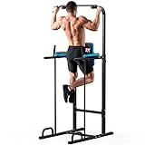 JX FITNESS Kraftturm Power Town Multifunktions Power Tower Dip-Station Fitness Trainingsgerät für...