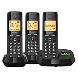Gigaset Pure 320A Trio - Schnurloses DECT-Telefon mit Anrufbeantworter - mit Call-Block-Taste und...