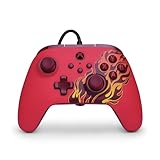 Kabelgebundener Controller PowerA Advantage für Xbox Series X|S - Rote Glut, Gamepad,...