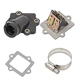 FanPaYY Ersatz Membranblock + Ansaugstutzen + Dichtungen Set für Aerox Nitro Aprilia SR50 Roller,...
