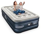 iDOO Luftbett 1 Person,Luftmatratze Selbstaufblasend Gästebett mit Integrierter...
