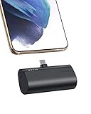 VEGER Power Bank USB C 5000mAh, 20W PD Mini Externer Akku, Schnelles Aufladen USB C Powerbank ohne...