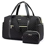 LOVEVOOK Reisetasche Damen Sporttasche Groß mit Laptopfach Weekender Handgepäck Gym Travel Duffle...