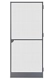 Schellenberg 70094 Fliegengitter Balkontür, Insektenschutz Tür Premium, Aluminium Rahmen,...