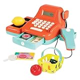 Battat Spielkasse Kinder mit Scanner und Sound, Kasse Spielzeug, Spielzeugkasse, elektronische...