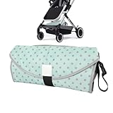 Baby-Wickelbrett | Wickeltisch faltbar Reise | Wickelauflage kompakt faltbar für Reise Auto...